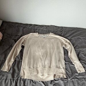 Beige Long Sleeve Sweater